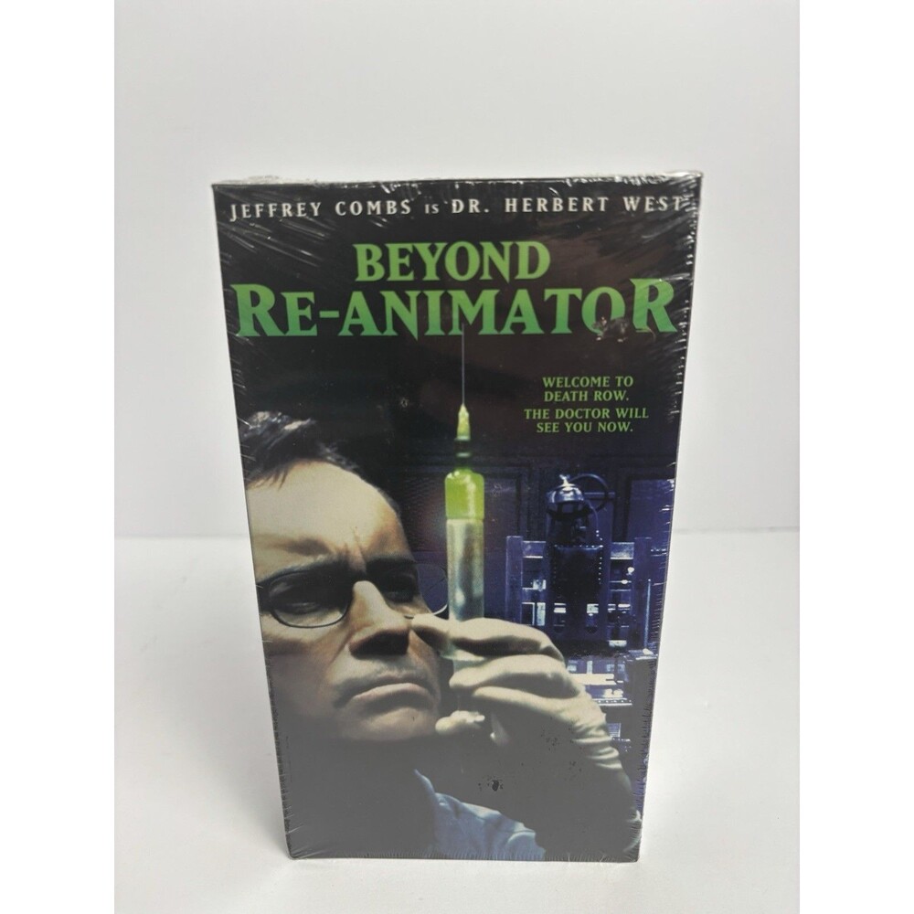 Beyond Re-Animator Horror Movie VHS - Cult Movie Jeffrey Combs Herbert West New
